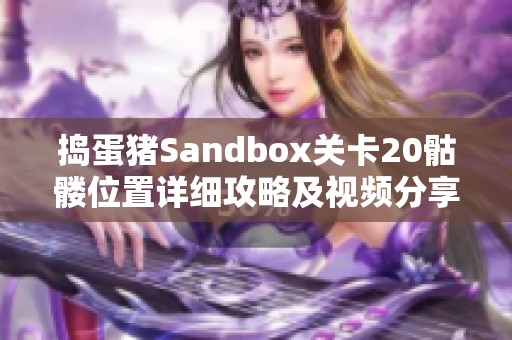 捣蛋猪Sandbox关卡20骷髅位置详细攻略及视频分享