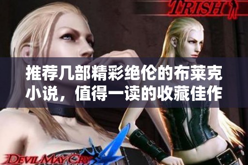 推荐几部精彩绝伦的布莱克小说，值得一读的收藏佳作