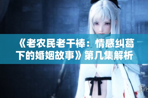 《老农民老干棒：情感纠葛下的婚姻故事》第几集解析