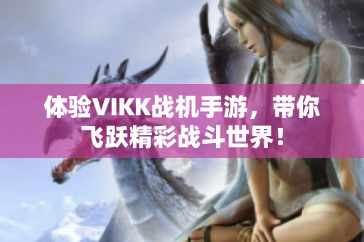 体验VIKK战机手游，带你飞跃精彩战斗世界！
