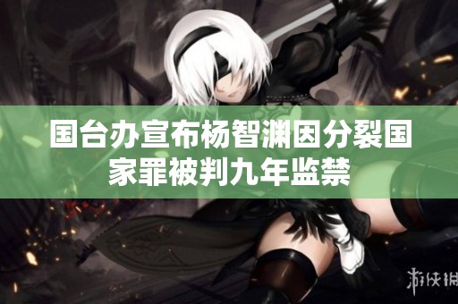 国台办宣布杨智渊因分裂国家罪被判九年监禁
