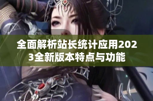 全面解析站长统计应用2023全新版本特点与功能