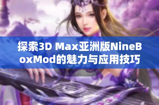 探索3D Max亚洲版NineBoxMod的魅力与应用技巧