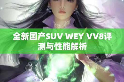 全新国产SUV WEY VV8评测与性能解析