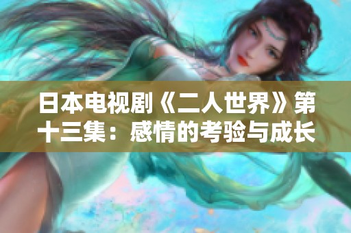 日本电视剧《二人世界》第十三集：感情的考验与成长之旅