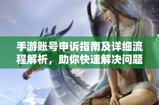 手游账号申诉指南及详细流程解析，助你快速解决问题