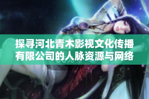 探寻河北青木影视文化传播有限公司的人脉资源与网络潜力分析