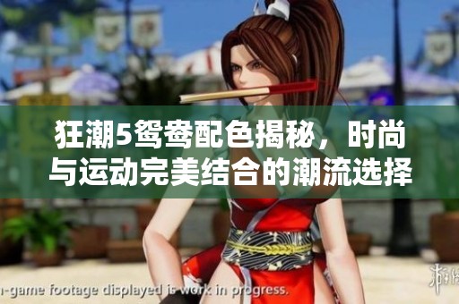 狂潮5鸳鸯配色揭秘，时尚与运动完美结合的潮流选择