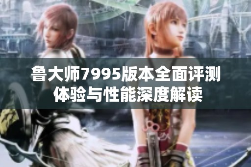 鲁大师7995版本全面评测 体验与性能深度解读