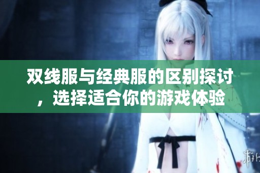 双线服与经典服的区别探讨，选择适合你的游戏体验