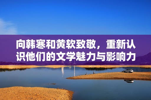 向韩寒和黄软致敬，重新认识他们的文学魅力与影响力