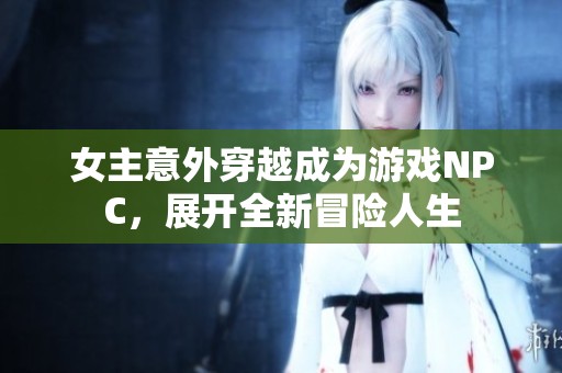 女主意外穿越成为游戏NPC，展开全新冒险人生