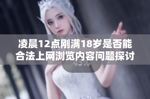 凌晨12点刚满18岁是否能合法上网浏览内容问题探讨