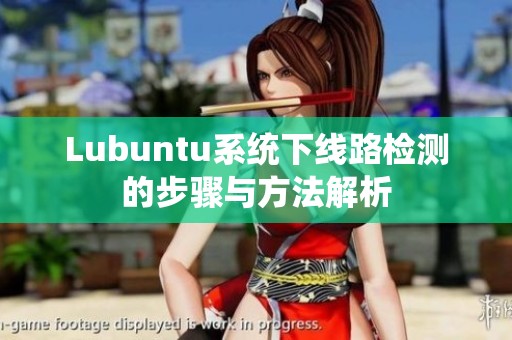 Lubuntu系统下线路检测的步骤与方法解析