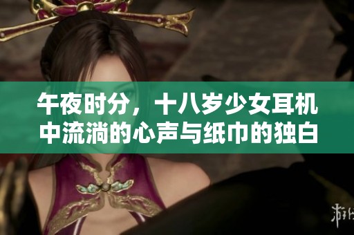 午夜时分，十八岁少女耳机中流淌的心声与纸巾的独白