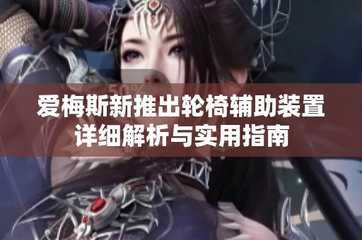 爱梅斯新推出轮椅辅助装置详细解析与实用指南