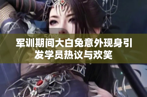 军训期间大白兔意外现身引发学员热议与欢笑