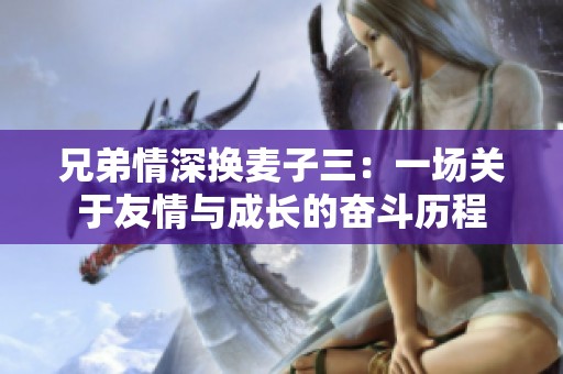兄弟情深换麦子三：一场关于友情与成长的奋斗历程