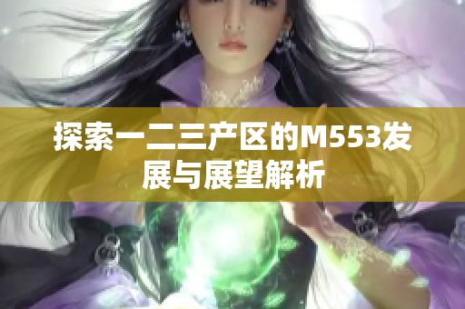 探索一二三产区的M553发展与展望解析
