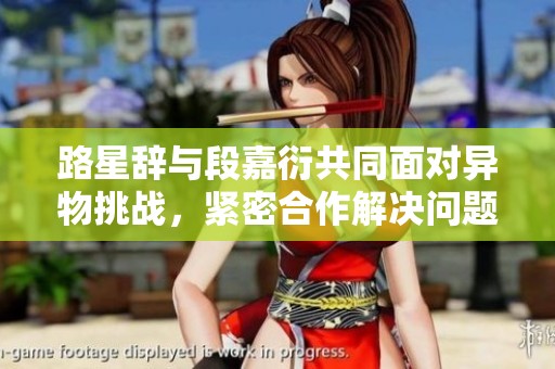 路星辞与段嘉衍共同面对异物挑战，紧密合作解决问题