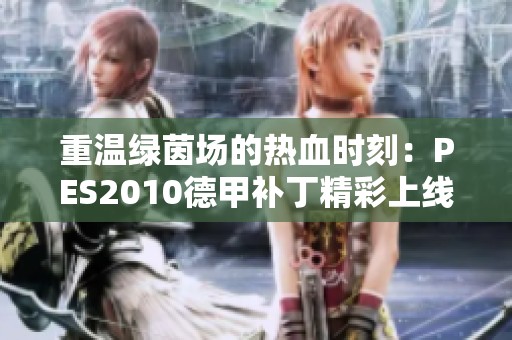 重温绿茵场的热血时刻：PES2010德甲补丁精彩上线！