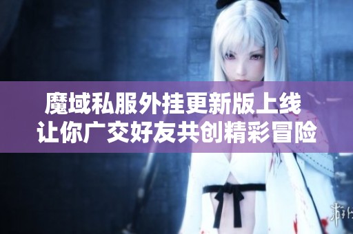 魔域私服外挂更新版上线 让你广交好友共创精彩冒险
