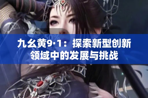 九幺黄9·1：探索新型创新领域中的发展与挑战