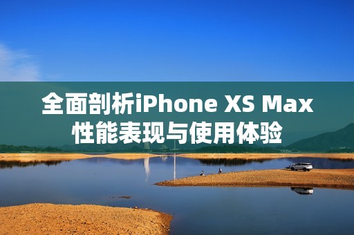 全面剖析iPhone XS Max性能表现与使用体验