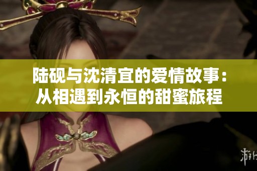 陆砚与沈清宜的爱情故事：从相遇到永恒的甜蜜旅程
