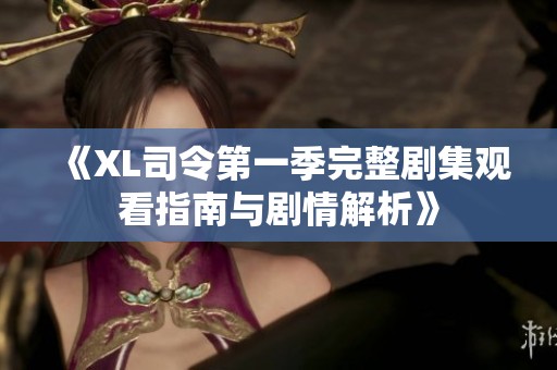 《XL司令第一季完整剧集观看指南与剧情解析》