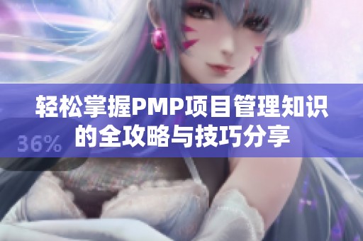 轻松掌握PMP项目管理知识的全攻略与技巧分享