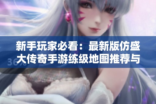 新手玩家必看：最新版仿盛大传奇手游练级地图推荐与攻略