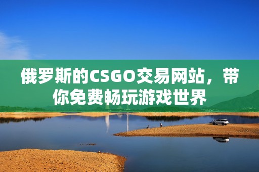 俄罗斯的CSGO交易网站，带你免费畅玩游戏世界