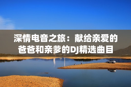 深情电音之旅：献给亲爱的爸爸和亲爹的DJ精选曲目