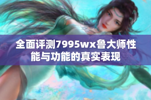 全面评测7995wx鲁大师性能与功能的真实表现