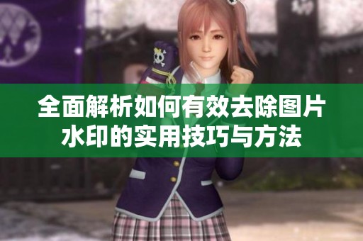 全面解析如何有效去除图片水印的实用技巧与方法