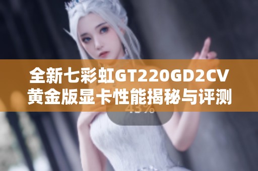全新七彩虹GT220GD2CV黄金版显卡性能揭秘与评测
