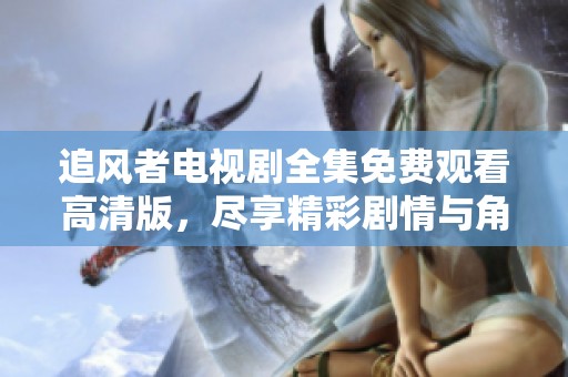 追风者电视剧全集免费观看高清版，尽享精彩剧情与角色发展