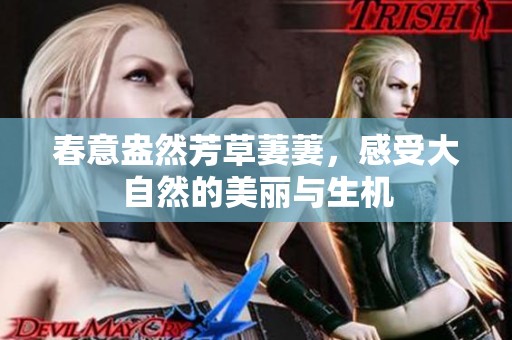 春意盎然芳草萋萋，感受大自然的美丽与生机