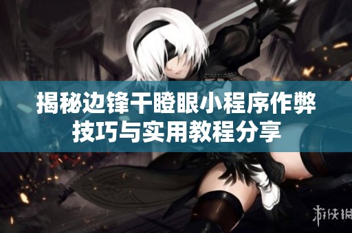 揭秘边锋干瞪眼小程序作弊技巧与实用教程分享