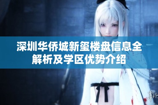 深圳华侨城新玺楼盘信息全解析及学区优势介绍