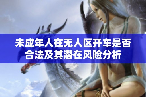 未成年人在无人区开车是否合法及其潜在风险分析