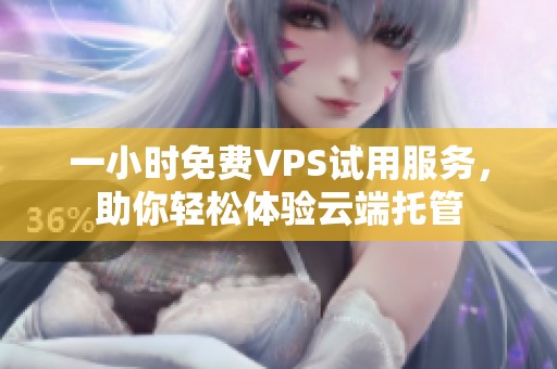一小时免费VPS试用服务，助你轻松体验云端托管