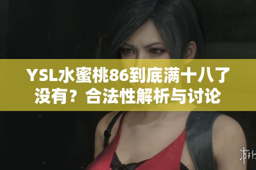 YSL水蜜桃86到底满十八了没有？合法性解析与讨论
