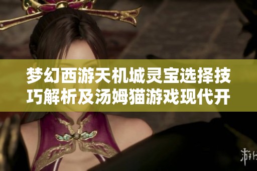 梦幻西游天机城灵宝选择技巧解析及汤姆猫游戏现代开发探讨