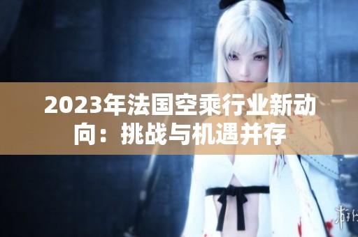 2023年法国空乘行业新动向：挑战与机遇并存