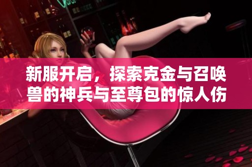 新服开启，探索克金与召唤兽的神兵与至尊包的惊人伤害