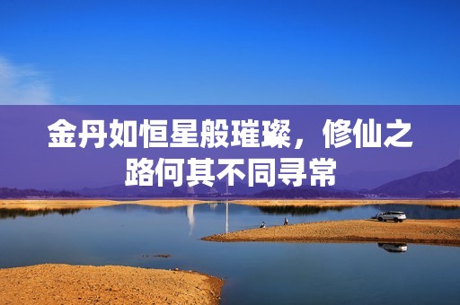 金丹如恒星般璀璨，修仙之路何其不同寻常